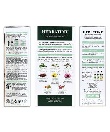 Herbatint 8R Light Copper Blonde Haircolor Gel - Vegan, Alcohol-Free, 100% Grey Coverage (4.56 oz) - Buy Online on SooperMarket.com