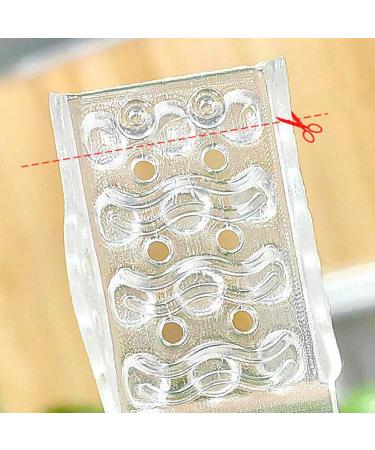 Clear Gel Toe Separators & Straightener for Hammer Toe & Overlapping Hallux Valgus - Correct Crooked Toes - Athletes Foot Pads (One Size) - Buy Online on SooperMarket.com
