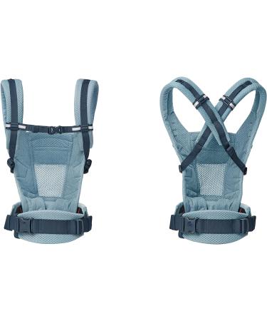 Ergobaby Adapt Carrier for Newborns | SoftFlex Mesh | 3 Positions | Slate Blue - Buy Online on SooperMarket.com