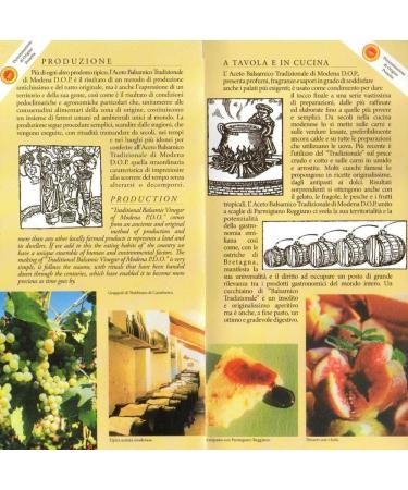 Traditional Balsamic Vinegar of Modena PDO 12 Years Old 100ml +Tic Doser & Recipes Book - Buy Online on SooperMarket.com