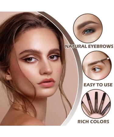 Waterproof Eyebrow Gel - 2PCS Blonde Eyebrow Mascara | Long Lasting Daily Makeup for Women - Buy Online on SooperMarket.com