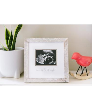 Pearhead Rustic Sonogram Photo Frame - Gender-Neutral Baby Keepsake Gift - Buy Online on SooperMarket.com