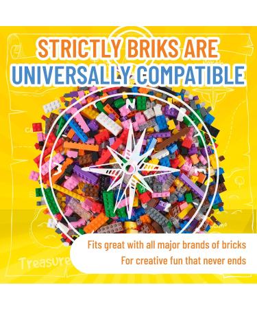 Strictly Briks Classic Building Starter Kit - 672 Vibrant Briks | 100% Compatible with Major Brands | International Shipping Available - Buy Online on SooperMarket.com