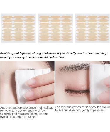 240 Pairs Eyelid Tape Net Type Eyes Stickers Self Adhesive Eye Tapes Thin Length Double Eyelid Lift Strips Eye Cosmetic Makeup Tools for Hooded Droopy Uneven Mono eyelids Eyes - Buy Online on SooperMarket.com