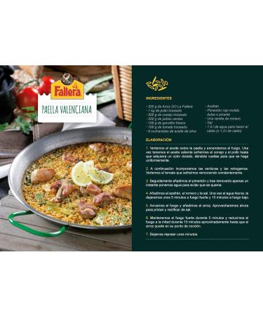 La Fallera Paella Rice DO Valencia - 1 kg Authentic Spanish Rice for Perfect Paella - Buy Online on SooperMarket.com