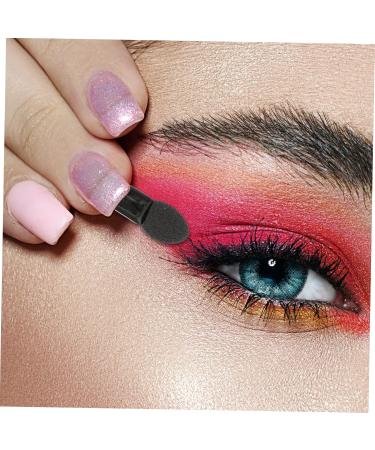 WOFASHPURET 100pcs Mini Eyeshadow Swab Black Eyeshadow Makeup Blender Eyeshadow Makeup Brush Make up Miss Set - Buy Online on SooperMarket.com