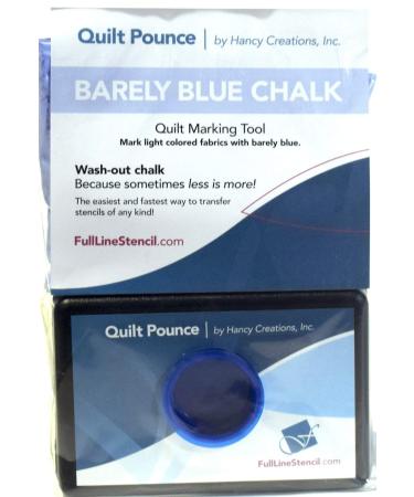 Hancy 2-Ounce Ultimate Quilt Pounce Pad with Chalk Powder  Blue