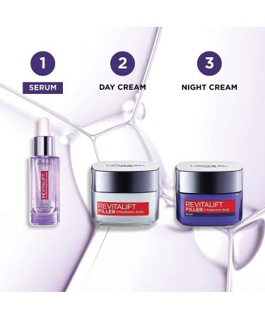 L'Oreal Paris Revitalift Filler Serum with 1.5% Pure Hyaluronic Acid Concentrate - Buy Online on SooperMarket.com