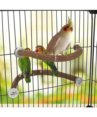 Rypet Parrot Bird Natural Wood Stand Perch Swing - Large U Shape - Buy Online on SooperMarket.com