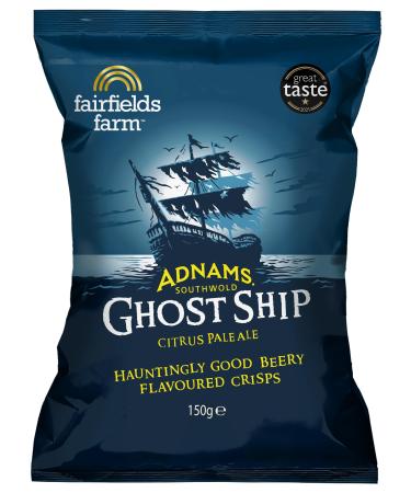 Fairfields Farm Crisps - Adnams Ghost Ship 150g | Pack of 10