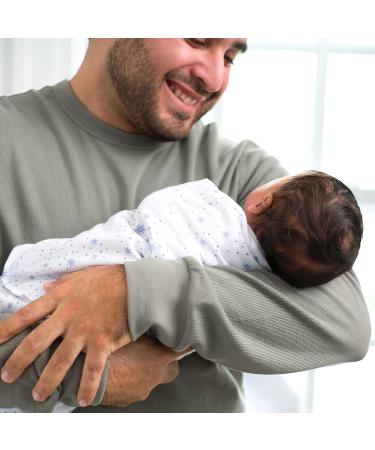 Halo Baby Sleeping Bag Swaddle | 1.5 TOG SleepSack | Blue Moons 100% Cotton | Easy Access Zip | Wearable Blanket for Newborns | Boys & Girls 0-3 Months - Buy Online on SooperMarket.com