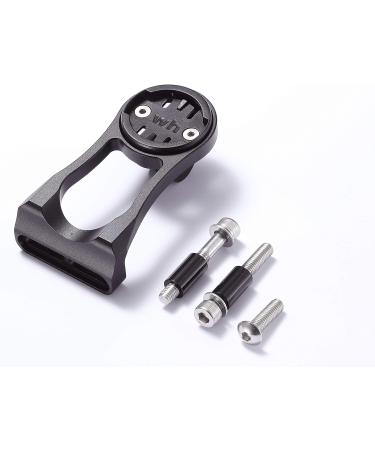 Wileosix Out Front Bike Mount for Wahoo Elemnt Bolt, Mini with GoPro & Light Adapter - Black - Buy Online on SooperMarket.com