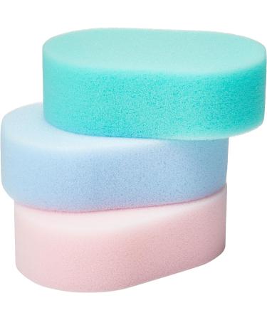 Meridiana Standard Bath Sponge Assorted Color 3 count (Pack of 1) - Buy Online on SooperMarket.com