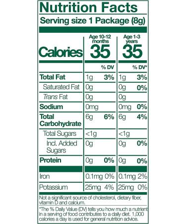 Baby Bellies Organic Softcorn Baby Snack - Banana (Pack of 7, 0.28 oz each) - Buy Online on SooperMarket.com