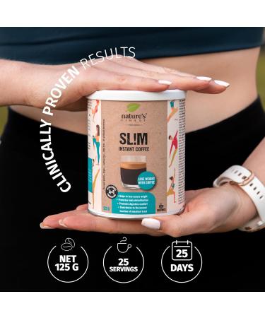 Nature's Finest by Nutrisslim Sl!m Coffee: Instant Coffee & Energy Drink Coffee Alternative with Guarana Powder Slimming Coffee for Weight Loss & Appetite Control Boosts Energy Vegan 1 - Buy Online on SooperMarket.com
