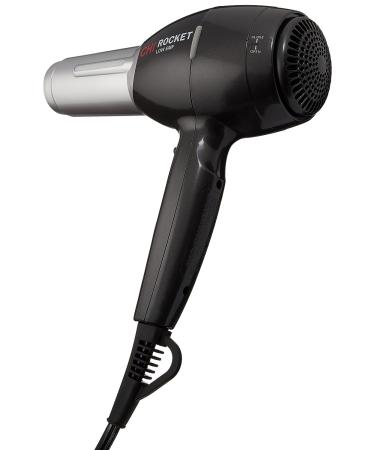 CHI Rocket Black Hair Dryer - Fast & Powerful Styling Tool - Buy Online on SooperMarket.com