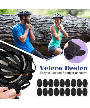 Universal Bicycle Helmet Pad Set - Black Foam Inner Pads for Motorcycle & Bicycle Helmets | 2 Sets - Buy Online on SooperMarket.com