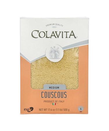 Colavita Couscous, Medium, 1.1 Lb Box, Medium Couscous, 1.1 Pound 12 Count(Pack of 1)