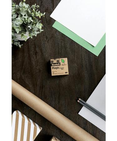 Scotch Magic Greener Tape  10 Rolls  Numerous Applications  Invisible  Engineered for Repairing  3/4 x 900 Inches  Boxed (812-10P) - Buy Online on SooperMarket.com