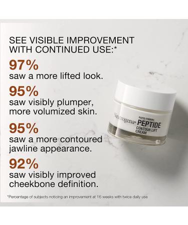 Neutrogena Peptide Contour Lift Cream 1.7 oz - Anti-Aging Facial Moisturizer - Buy Online on SooperMarket.com