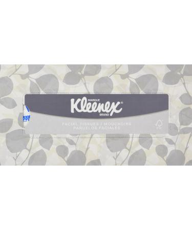 Kimberly-Clark Kleenex zip-half pack facial tissue 2-ply convenience case 12bx/count we