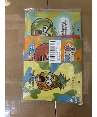 Sheet Mask 7 pc Fruit Extract Masks Organic Face Mask Pineapple Face Mask Moisturizing Facial Mask Face Facial Mask Collagen Face Mask Hydrating Improve dullness & Brighten Women/Men for All Skin - Buy Online on SooperMarket.com