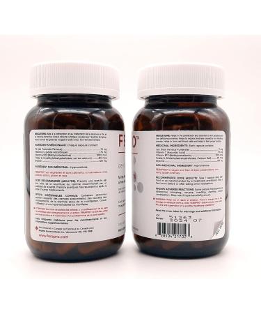 FERAPRO 75MG 100 CAPS | Vegan Iron Supplement | With Vitamin C 175mg Methylcobalamin 1000mcg 5-MTHF 80mcg and Glycine 100mg - Buy Online on SooperMarket.com