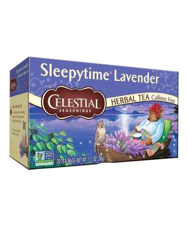 Celestial Seasonings Sleepytime Lavender Herbal Tea - 20 Count for Relaxation - Buy Online on SooperMarket.com