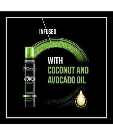 TRESemm Flawless Curls Mousse with Coconut and Avocado Oil - 2pk 10.5oz - Paraben & Alcohol-Free - Extra Hold for Soft, Bouncy Curls - Buy Online on SooperMarket.com
