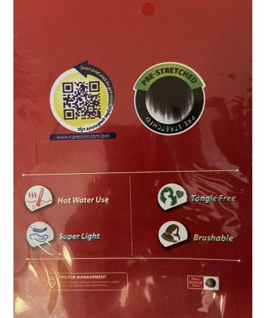 NEW 60 INCH PRE-PULLED XPRESSION LAGOS BRAID PRE-PULLED Hair Extension 60 2Pack (Colour 1B Natural Black) 1B (Natural Black) 60 inches - Buy Online on SooperMarket.com