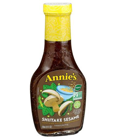 Annie's Natural Shiitake Sesame Salad Dressing 8 fl oz - Non-GMO | Buy Online - Buy Online on SooperMarket.com