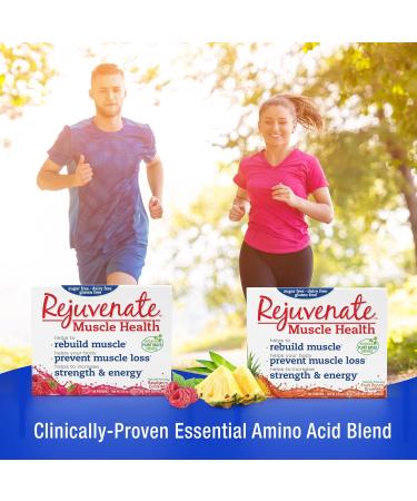 Rejuvenate Muscle Activator Drink Mix Sticks, Protein Powder Packets, Single Serving Protein Powder, Protein Powder Packets to Go - Fruit Punch, 30 Count - Buy Online on SooperMarket.com
