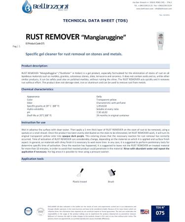 Rust Remover MANGIARUGGINE (RustEater) 250ml | Effective Rust Elimination for Your Projects - International Shipping Available - Buy Online on SooperMarket.com