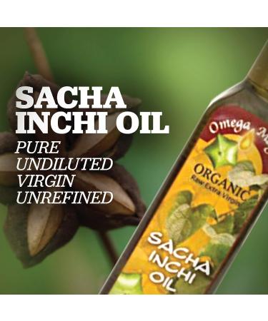 Sacha Inchi Oil - Organic Cold Pressed Superfood for Hair - 8.5oz by Amazon Therapeutic Laboratories - Buy Online on SooperMarket.com