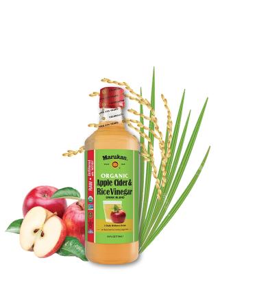 Marukan Organic Apple Cider & Rice Vinegar Drink Blend 24 oz Glass Bottle (Pack of 1) - Buy Online on SooperMarket.com