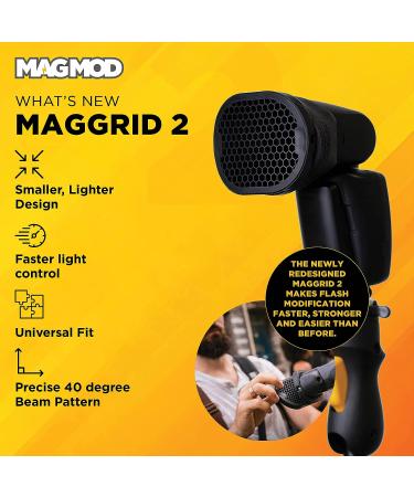 MagMod Starter Flash Kit 2 - Camera Speedlight Diffuser & Magnetic Light Modifier Attachments - MagGrip 2, MagSphere 2, MagGrid 2 - Superior Light Control - Buy Online on SooperMarket.com