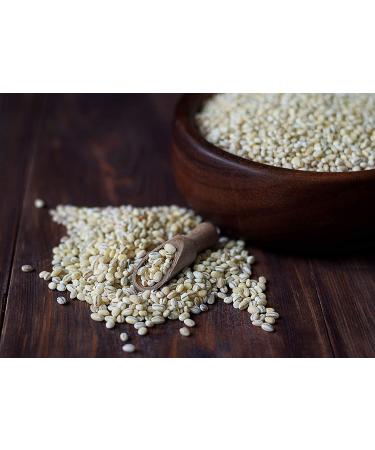Organic Pearl Barley 3 Pounds - Non-GMO, Kosher, Vegan, Cooks Faster than Hulled Barley, Rich in Fiber & Selenium - Ideal for Risotto, Soup, Salads, Stews - 3 lb Pack - Buy Online on SooperMarket.com