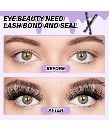 Buy Lash Bond and Seal Waterproof 10ML - Super Strong Black Lash Glue for Cluster Lashes | 72-Hour Hold | International Shipping - Buy Online on SooperMarket.com