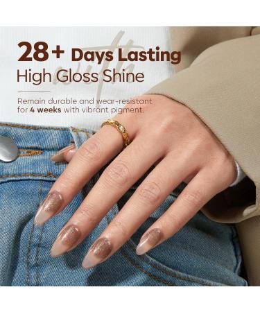 Modelones Gel Nail Kit 28 Colors Fall Winter Gel Nail Polish Set with Lamp - DIY Home Nail Curing Kit for Women - Buy Online on SooperMarket.com