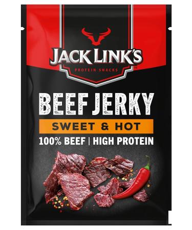 Jack Link's Beef Jerky Mixed Case 60g - 12-Pack Protein-Rich Dried Meat - 3 Flavor Variety - High Protein Snack for International Shipping - Buy Online on SooperMarket.com