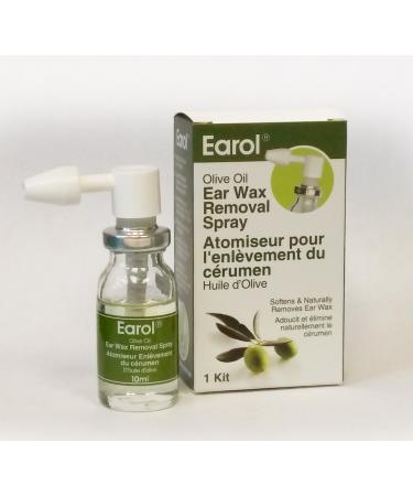 PharmaSystems Earol Olive Oil Ear Wax Removal Spray Kit 10ml