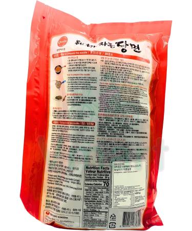 O'taste Nongshim Miga Korean Instant Glass Noodles (Cut Type) 400g - Authentic Korean Flavor | Quick and Delicious Meal Option - Buy Online on SooperMarket.com