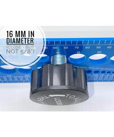 Exercise Bike Pop Pin Knob - M16 Size, 5/8 Close, Compatible with Stationary Bikes & Weight Benches (1-Pack) - Buy Online on SooperMarket.com