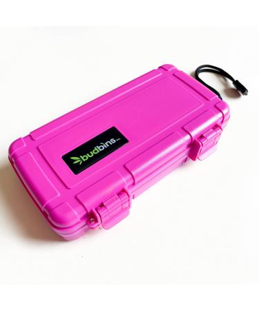 Waterproof Smell Proof Travel Storage Box (Pink) Pink
