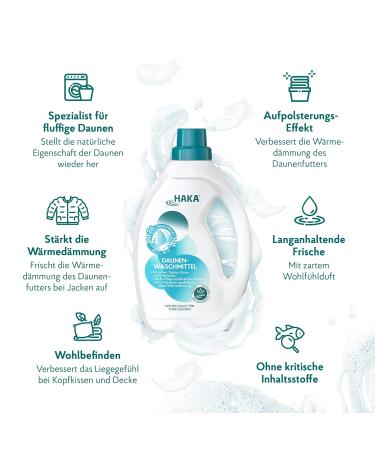 HAKA Down Detergent 1L - Clean & Revive Down Products Enhance Insulation Pilastization Effect International Shipping Available - Buy Online on SooperMarket.com