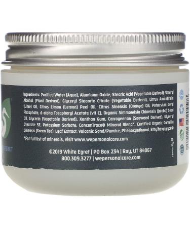 White Egret Man Scrub 2 oz - Exfoliating Personal Care for Men - Buy Online on SooperMarket.com