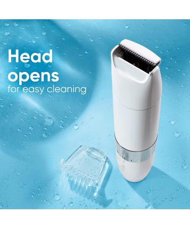 Gillette Venus Pubic Hair Trimmer with 1oz Exfoliant - Gentle Skin Care Combo - Buy Online on SooperMarket.com