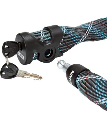 ABUS Ivera Chain 7210/110 Sparkling Bicycle Lock - 85cm Grey (Crossing Grey) - Buy Online on SooperMarket.com
