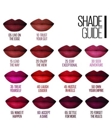 Maybelline SuperStay Ink Crayon Matte Lipstick - 55 Make it Happen - Long-Lasting Rood - 14g | International Shipping Available - Buy Online on SooperMarket.com