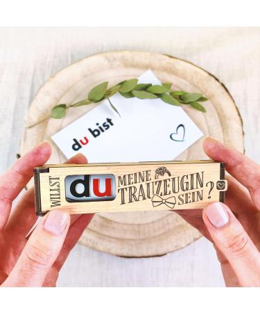Unique Chocolate Bar Gift Box - 'Do You Want to Be My Maid of Honor ' - Perfect Bridesmaid Proposal & Wedding Ceremony Question - Buy Online on SooperMarket.com